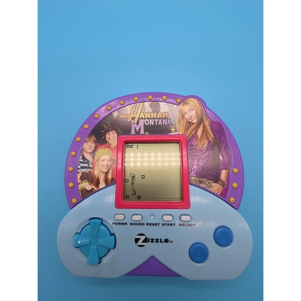Hannah Montana Electronic Handheld Game 5 Games‎ In 1 Zizzle 2007